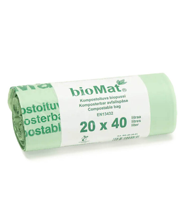 Biomat 40 l biojätepussi