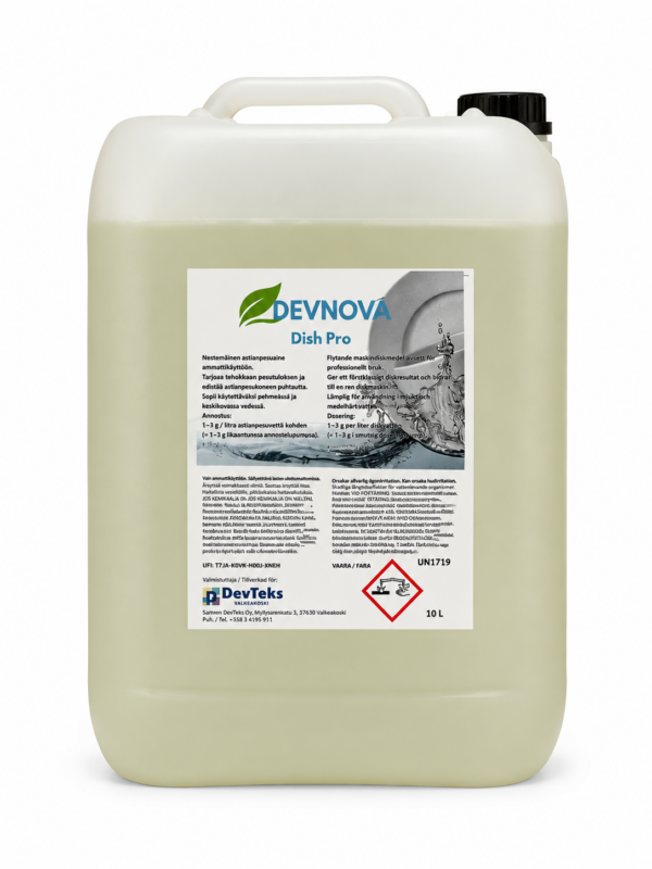 Devnova Dish Pro koneastianpesuaine 10 ltr