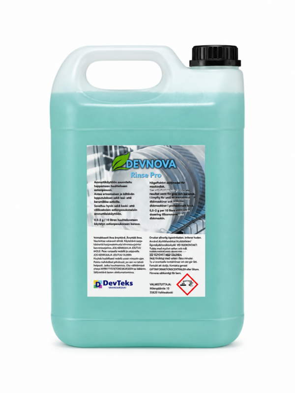 Devnova Rinse Pro huuhtelukirkaste 5 ltr